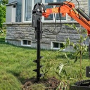 Accessoire Tarière pour mini-excavatrice 1 tonne