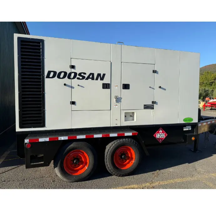 DOOSAN G290 232 kW Mobile Towable Generator