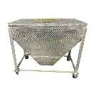 Mobile Heavy-Duty Aluminum Washing Tank (26" x 48")