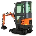 Mini-excavatrice 1 tonne AGT QH13R-1