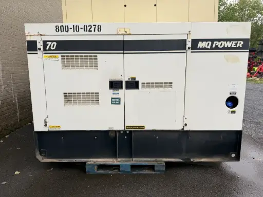 Multiquip DCA70SSIU4F Diesel Generator 70 kW Skid Steer