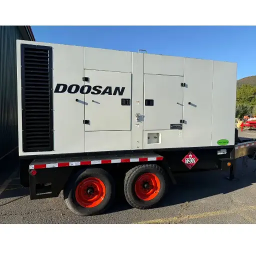 DOOSAN G290 232 kW Mobile Towable Generator