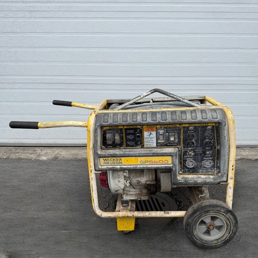 [2016-7852] Portable Generator Wacker Neuson GP5600A 5.6 kW 2016