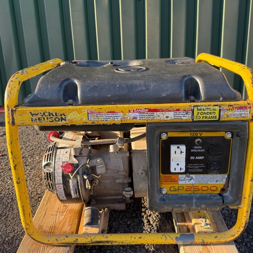[8453] Portable Generator Wacker Neuson GP2500 