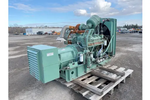 [08VF108278 / Model 80837305] 315 kW Skid-Mounted Generator Set LEROY SOMER