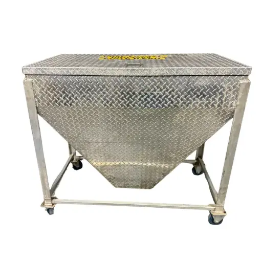 Mobile Heavy-Duty Aluminum Washing Tank (26" x 48")