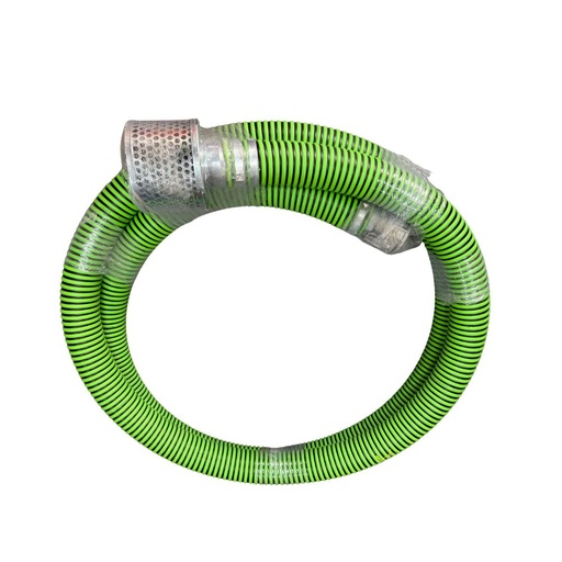 Boyau succion avec panier 3po x 20pi EPDM 