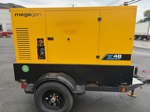 [4TCSU0211MHZ10110] Megagen Z48 38kW (48 kVA) towable diesel generator